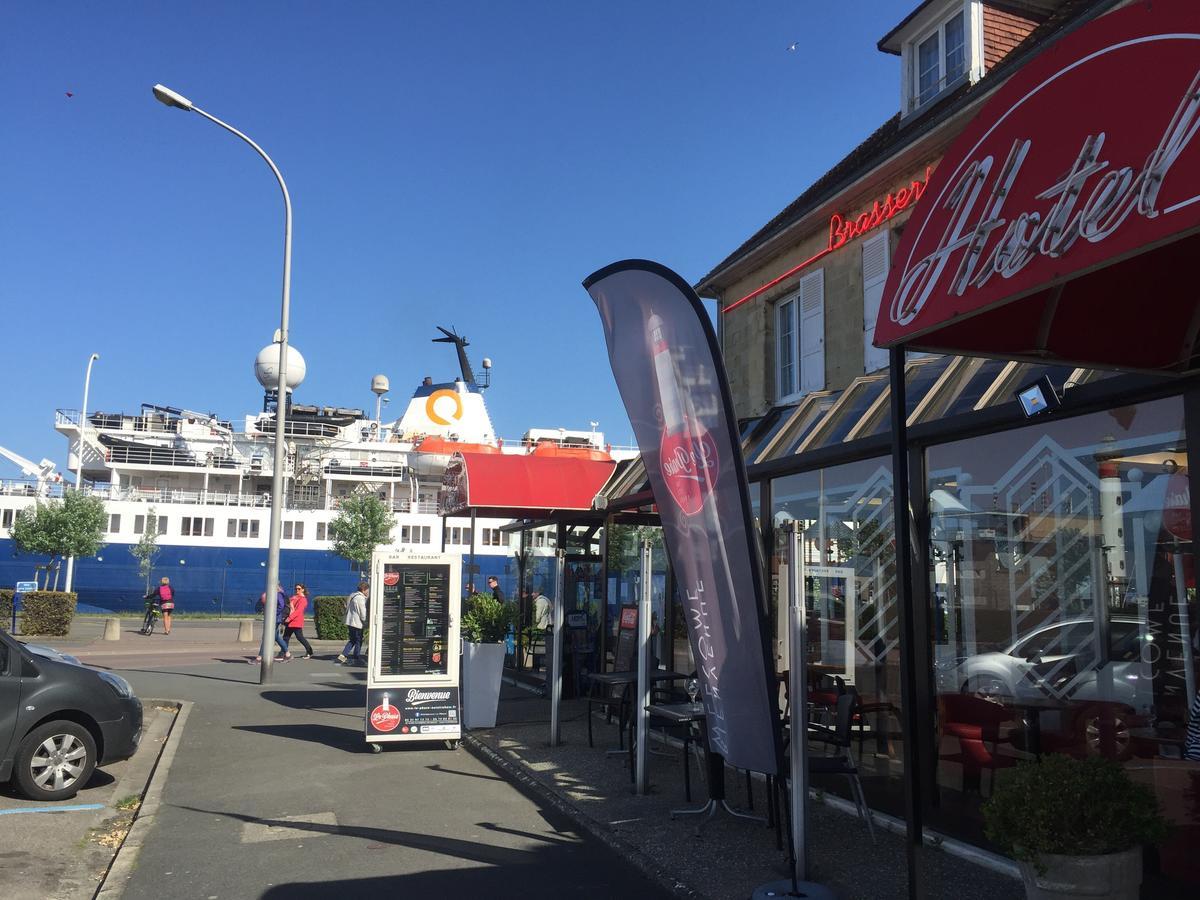 Hotel Le Phare Ouistreham Eksteriør bilde